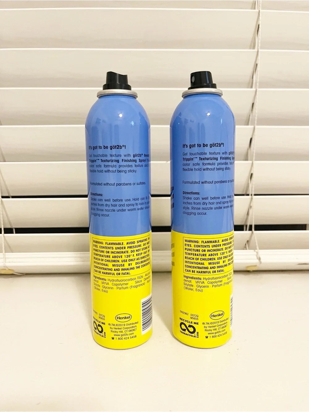 X2 Got2b Beach Trippin Texturizing Finishing‎ Spray Flexible Hold Touchable